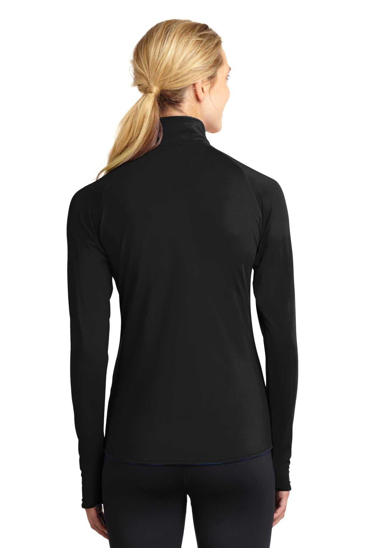 Sport-Tek ® Ladies Sport-Wick ® Stretch 1/2-Zip Pullover. LST850