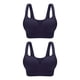 thumbnail image 1 of Top Tank Seamless Fitness Sports Wosthever sujetador Push Up negro L 2piezas, 1 of 6