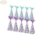 thumbnail image 4 of 10 Uds. Cajas De Recuerdo De Fiesta De Sirena, Bolsas De Regalo De Sirena, Caja Para Niños, Bolsas De Regalo De Fiesta De Sirena ANGGREK Otros, 4 of 8