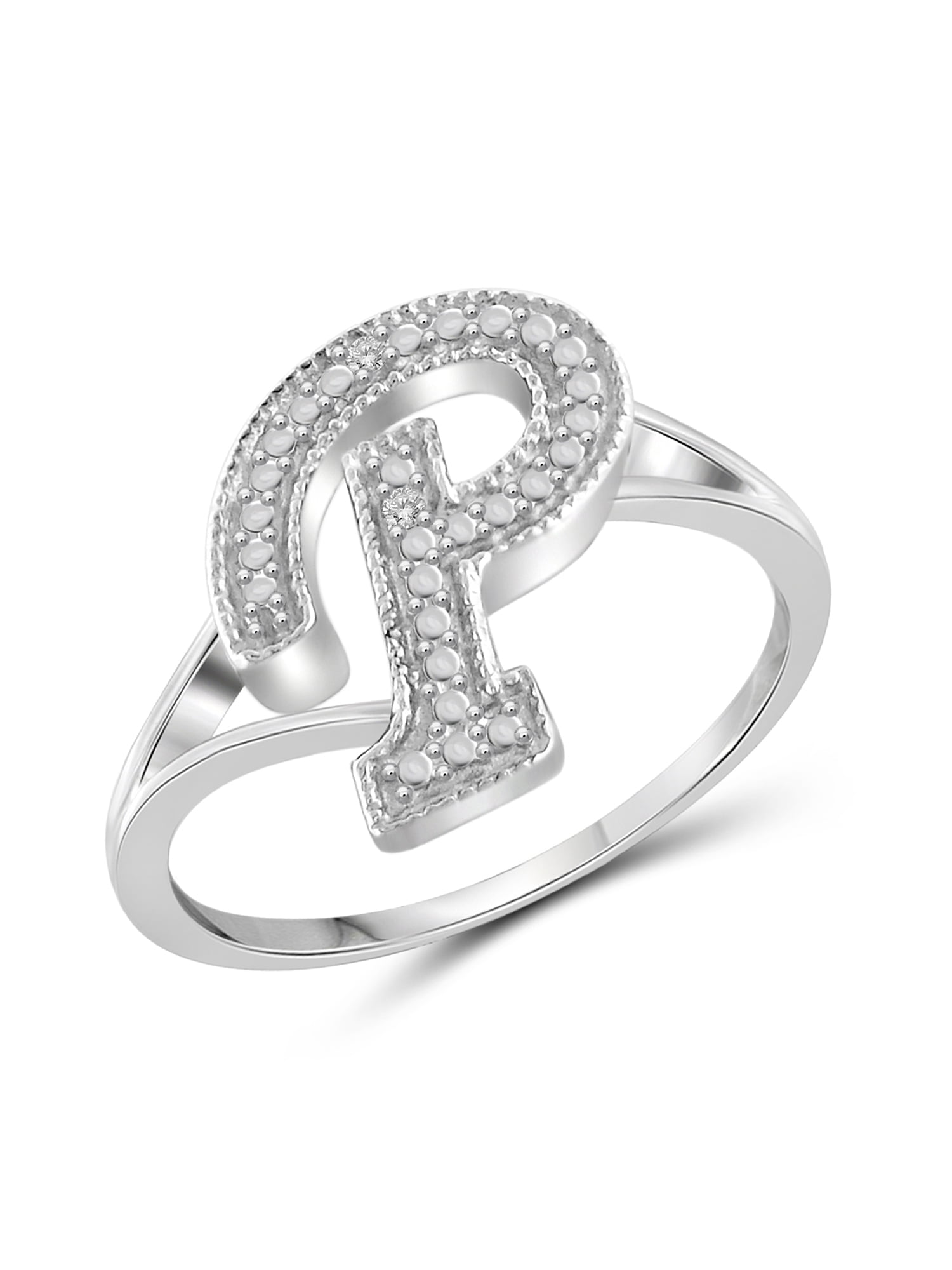 White Diamond Sterling Silver