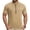 9# Beige, variant on Men's Half Zipper Cycling Jersey Short Sleeves Bike Bicycle Shirts with Zipper Pocket Quick-Dry Breathable Black 3XL