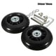 thumbnail image 1 of 1 Pair Luggage Spinner Wheels Replacement with Tools Low Noise Suitcase Rubber Swivel Caster Wheels Repair Kits, 1 of 3