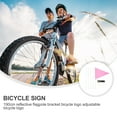thumbnail image 3 of Pungan Sturdy Flag Pole Bright Bike Flag Set Waterproof Pole & Pennant for Kids,78.74"X10.83"X0.39", 3 of 10