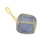thumbnail image 5 of Monedero, llavero, cierre de cremallera, ligero, mini neceser para auriculares, disco U. Púrpura y amarillo, 5 of 8