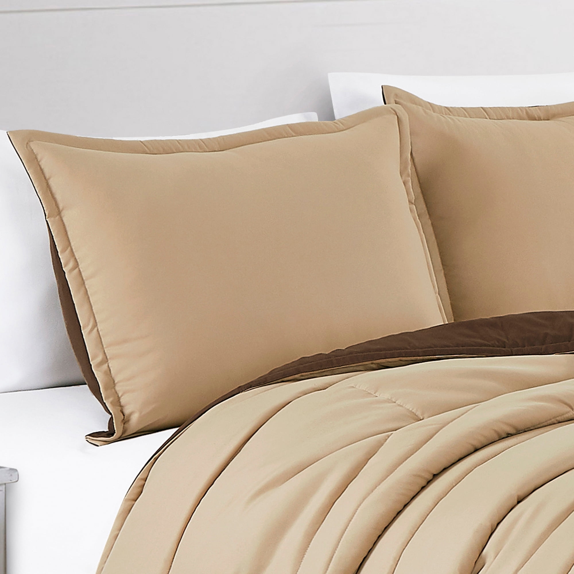 Evjk 3-Piece Decorative Lightweight Bedspread Set – Breathable, Microfiber with Minimalist Solid, Queen