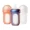 Metallic, variant on Silicone Bottles with Collapsible Pouch - 8 fl oz/3pk: Anti-Colic, BPA-Free, Medium Flow