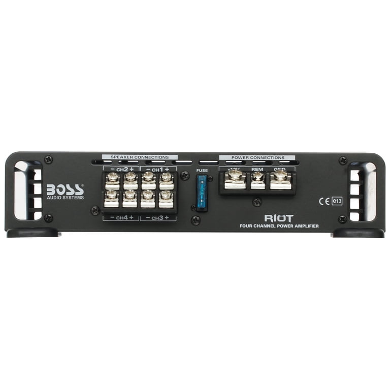 Free Shipping! Boss Audio Systems R1004 Riot Series 4 Channel Car