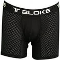 thumbnail image 3 of T Bloke Men Boxers, Set of 2, Black Mesh & Black Size S with Organic Fabric, 3 of 6