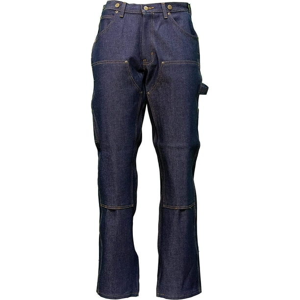 Key Denim Double Front Logger Pants - 36 x 34 - Walmart Business