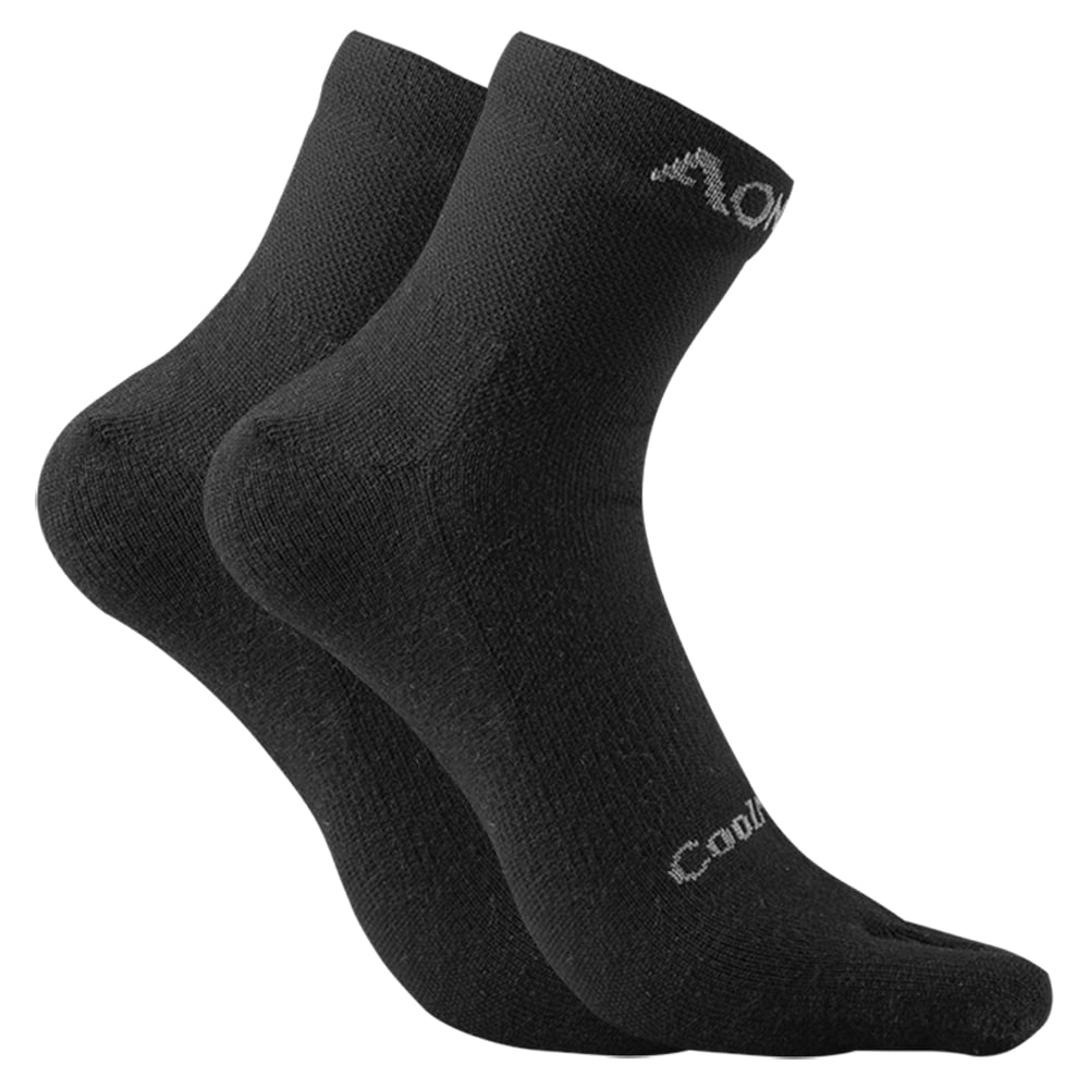 AONIJIE 1 Pair Socks Athletic Toe Socks Five Finger Socks Breathable