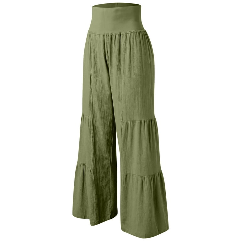 Casual Solid Patchwork Pocket Loose Wide Leg Bottoms(8 Colors) Casual Solid Patchwork Pocket Loose Wide Leg Bottoms(8 Colors)
