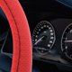 thumbnail image 4 of Volante Cubierta Auto Accesorios Imitación Cuero Negro Rojo, 4 of 6