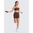 thumbnail image 3 of Top Deportivo para Niñas CRZ YOGA Butterluxe con Espalda en Y Taupe M, 3 of 5