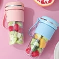 thumbnail image 1 of Sentmoon Deals Flyer Portable Blenders, Personals Size Juicer Cup For Crushed Ice And Shakes, Girls Food Mixing Machine,USB Rechargeable 300MLCapacity, 2400 Battery Capacity Prime Day Deals 2024 Canad, 1 of 9