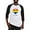 Black/White, variant on - Love Is Love Baseball Jersey - Cotton Baseball Jersey, 3/4 Raglan Sleeve Shirt