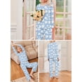 thumbnail image 6 of Avidlove 2 Pack Womens Pajama Sets Long Sleeve Tops with Long Pjs Bottom Sleepwear Soft Loungwear with Pockets S-XXL, 6 of 7