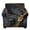 Marble Black Gold, variant on FKELYI Stretch Armchair Slipcover 2 Pcs Set Couch Sofa Cover with Separate Cushion Cover Blue Bohemian Geometric Print Non-Slip Furniture Protector Washable Living Room Decor