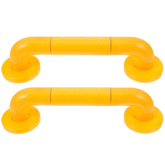 PBPBOX 2Pcs Bath Safety Grab Bars with Nonslip Grip and Luminous Circles for Bathroom