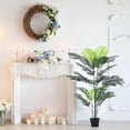 thumbnail image 6 of Danolapsi Artificial Palm Tree,Tall Fake Areca Palm Plant with Stable Pot,Potted Tropical Artificial Plant for Home Office Indoor Outdoor Decor, 6 of 7