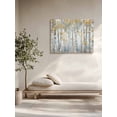thumbnail image 5 of Yellow Grey Forest Wall Art for Living Room,Canvas Picture Wall Decor for Bathroom Bedroom,Grey Modern Art Oil Painting Painting Artwork for Office Kitchen Hallway Dining Room Home Decor 16"x20", 5 of 8