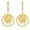 Gold, variant on APSVO 18K Gold Plated Drop Earrings for Women Hypoallergenic Post Leverback Dangle Earrings Birthday Christmas Jewelry Gifts Teen Stocking Stuffers Adults Ideas