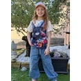 thumbnail image 5 of Lanbubble Girls Short Sleeve Graphic T-Shirt Fashion Cat Tee, Sizes 7-12, 5 of 6