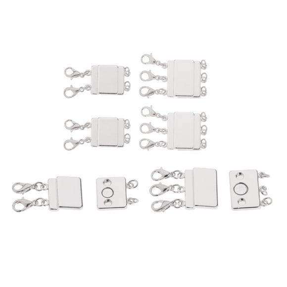 Necklace Layering Clasp Multi 2 - 3 Chain Detangler Multiple Necklace 6pcs