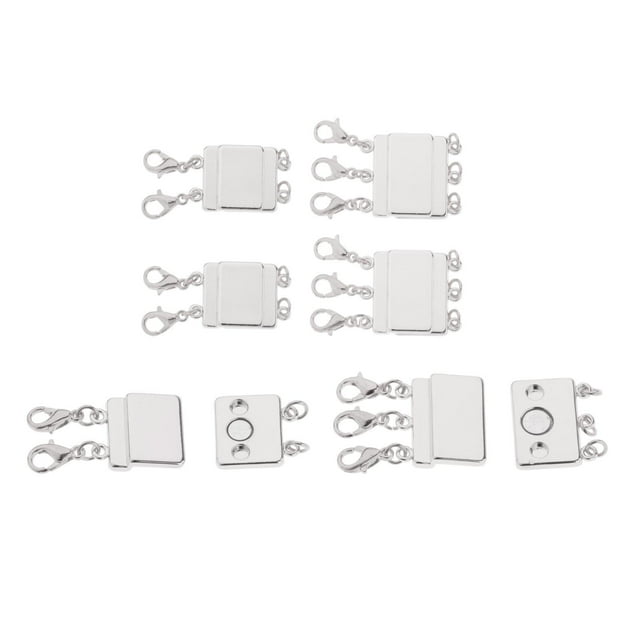 Abbracc Layering Necklace Clasp 2-3 Detangling Clasp Layered Detangling Multi Separator 6pcs