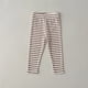 thumbnail image 1 of Leggings de algodón acanalado para niños y niñas, pantalones casuales a rayas, ropa para el hogar, otoño, 1 of 4