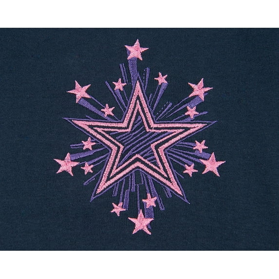 Leveret "Stars" 2 Piece Pajama 100% Cotton (Size 12M-14 Years)