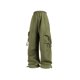 thumbnail image 4 of Pincandy Women's Multi-Pocket Drawstring Casual Pants, Breathable Solid Color, High Waist Elastic Waistband, Outdoor & Daily Wear, 4 of 7