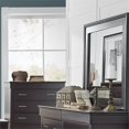 thumbnail image 2 of LifeStyle Solutions Miroir Biseauté en Bois Massif Brun, 2 of 6