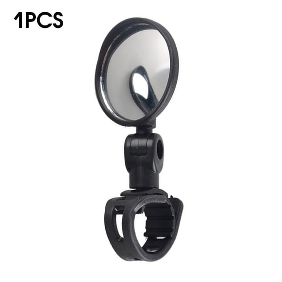 Universal Electric Bike Rearview Mirror - Wide Angle Convex Reflector for Scooters, Mountain Bikes, Handlebars (Fits 15-35mm)