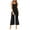 Black, variant on Aayomet Jumpsuits For Women Women Suspenders Wrapped Chest Zipper Jumpsuit Solid Color Tunic Trousers,Red M