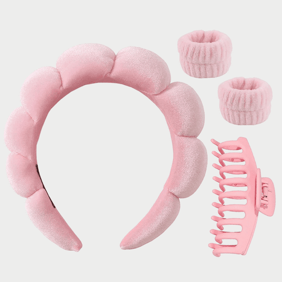 Pink Spa Headband for Women Girls