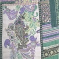 thumbnail image 6 of Premium Tribal Paisley Floral Print Frayed Edge Scarf Shawl Wrap, 6 of 6
