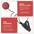 thumbnail image 2 of WASHWEPE Portable Acoustic Guitar Pickup Pickup System for Guitar 1Pack with Volume Control, 2 of 8