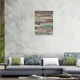 thumbnail image 3 of Farmhouse Family Rules Wall Art Family Rules Positive Quotes Wall Decor Home Inspirational Motto Pictures Canvas Prints Framed Modern Artwork Home Decor for Bedroom Living Room Bathroom 12"x16", 3 of 6