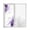 Purple, variant on Window Privacy Film Marble Sage Green Stained Glass Window Film Decorative Sun Block Window Cover Gold White Modern Gradient Ocean Wavy Window Clings Static Adhesive Sticker for Bathroom 23.6"x59"