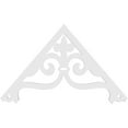 thumbnail image 4 of Ekena Millwork 48"W x 28"H x 1"P (14/12) Pitch Finley Architectural Grade PVC Gable Pediment, 4 of 5