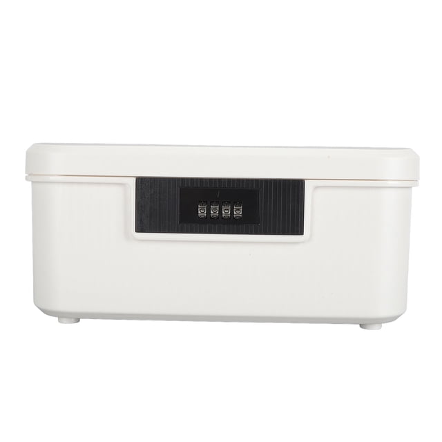 9L Capacity Privacy Lock Box, Double Layer Password Storage Locking Box, Organized Storage for Files Document Organizer
