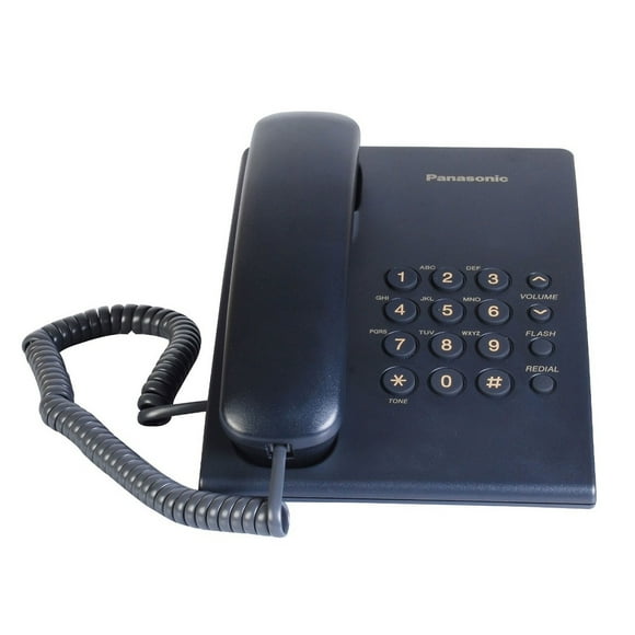 Telefono analógico PANASONIC Alambrico KX-TS500MEB
