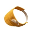 thumbnail image 2 of Gorro de muñeco de peluche, sombrero de muñeco colgante, regalos de cumpleaños para niñas pequeñas, lindo sombrero de muñeca de coordinación, vestido Amarillo, 2 of 9