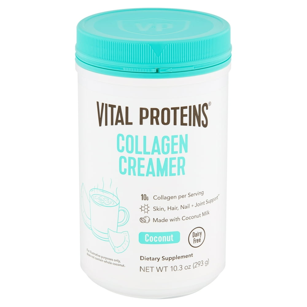 Vital Proteins Coconut Collagen Creamer, 10.3 oz - Walmart.com ...