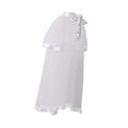 thumbnail image 2 of Milageto Women High Low Tutu Skirts Fancy Dress for Cocktail Spectial Occasion Formal White, 2 of 8