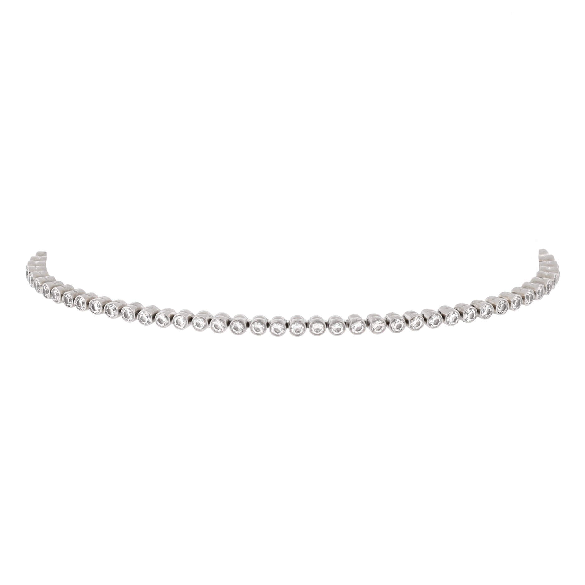 Pre-Owned Tiffany & Co. Tiffany & Co. Jazz Tennis Bracelet Platinum and Diamonds 1.25-1.49CT By Rebag
