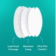 thumbnail image 4 of Nanobebe Disposable Nursing Pads, Ultra-Thin Day & Night, 60 Count, 4 of 7