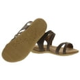 thumbnail image 3 of Khombu Womens Solace Comfort Slingback Sandal (8, Brown), 3 of 4