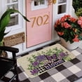 thumbnail image 2 of Spring Summer Door Mat 30 X 17 Inch Spring Lavender Doormat Indoor Outdoor Entrance Floor Rug Non Slip Spring Summer Decor Rubber Welcome Mats, 2 of 6