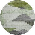 thumbnail image 2 of Addison Rugs Mayfield Premium Machine Washable Transitional Geometric Fern Round Rug, 8' x 8', 2 of 6